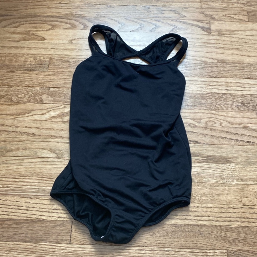 A girls MC leotard Strappy mesh tank style RD50038